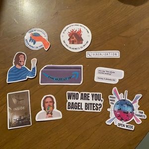 Bo Burnham Inside Sticker Set